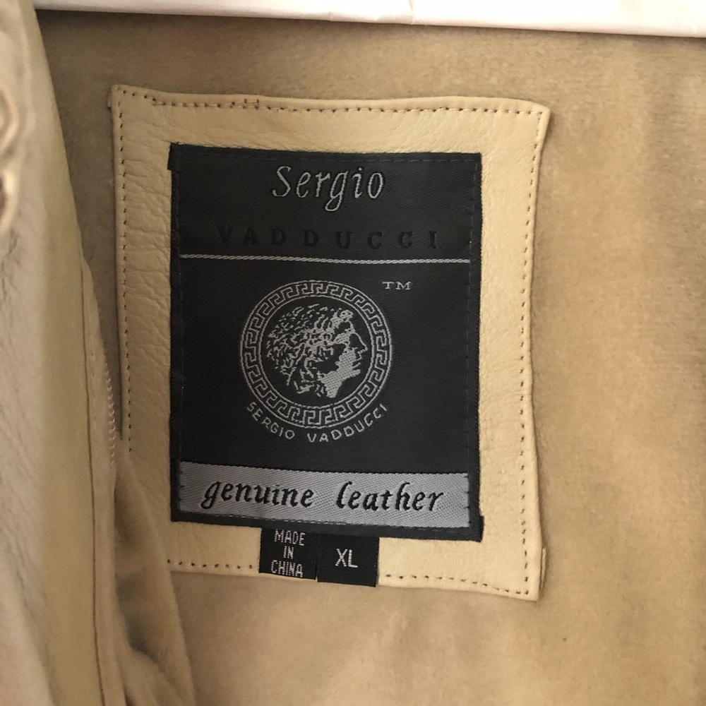 VINTAGE Sergio Vadducci Genuine Leather